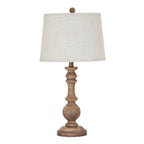 Seraphia Table Lamp With Edged Linen Shade – alternate view 3