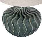 Veyla Ceramic Table Lamp With Linen Shade – alternate view 4