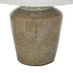 Mottura Ceramic Table Lamp With Edged Linen Shade – alternate view 4
