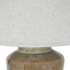 Mottura Ceramic Table Lamp With Edged Linen Shade – alternate view 5