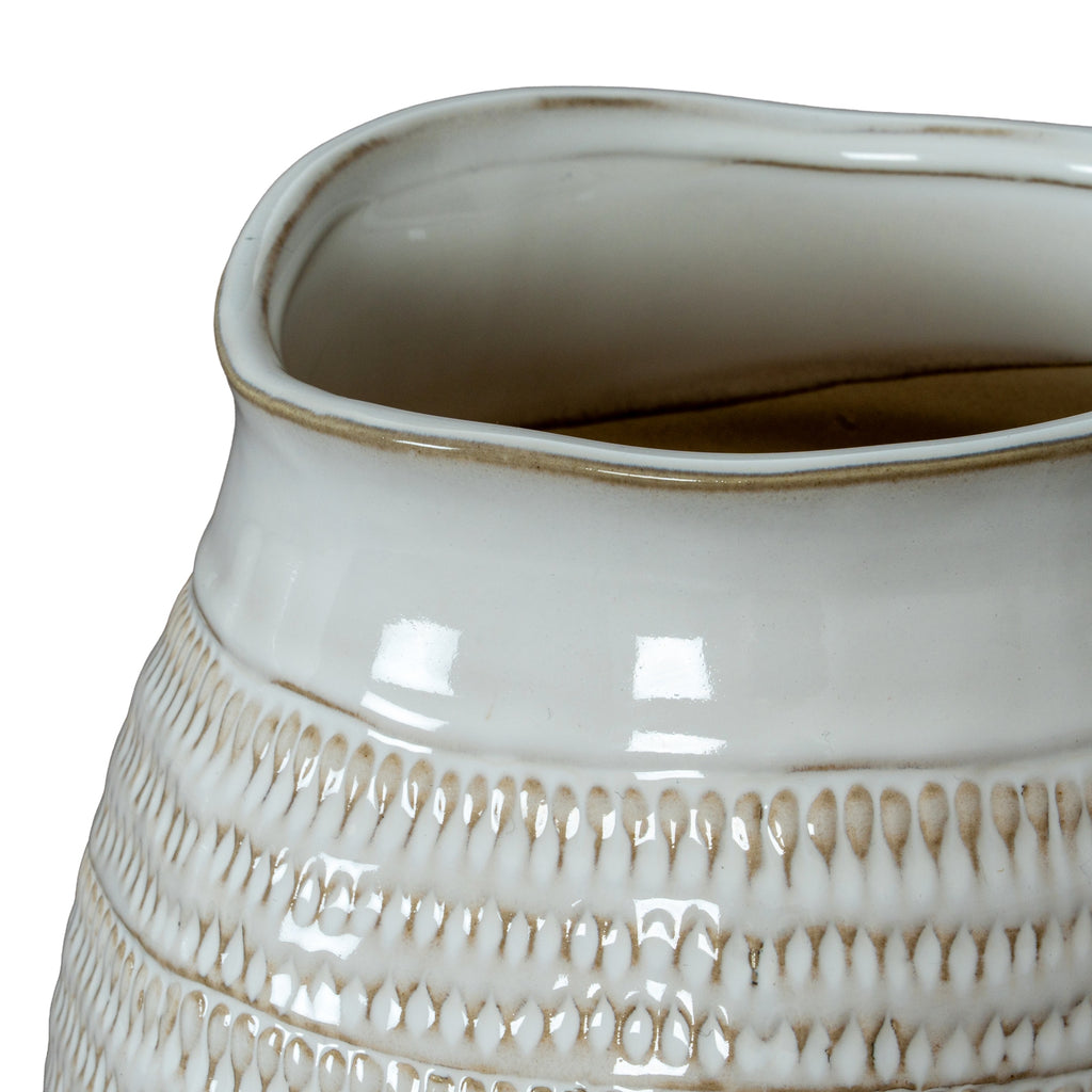 Tava Wide Hewn Vase – alternate view 2