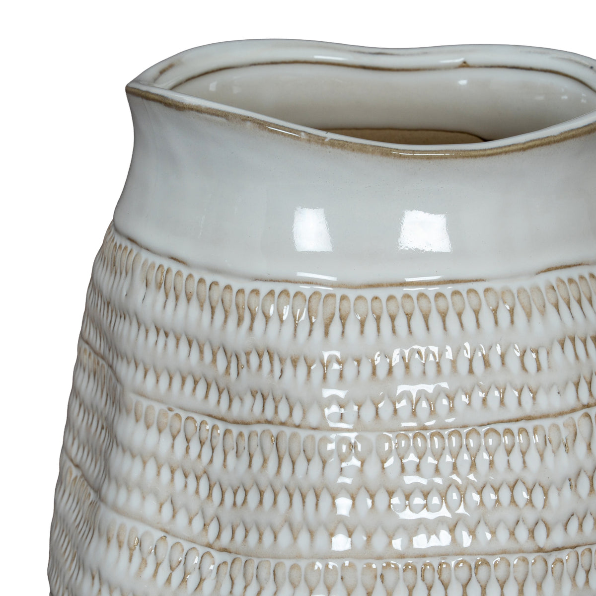 Tava Wide Hewn Vase – alternate view 3