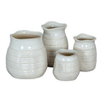 Tava Wide Hewn Vase – alternate view 4