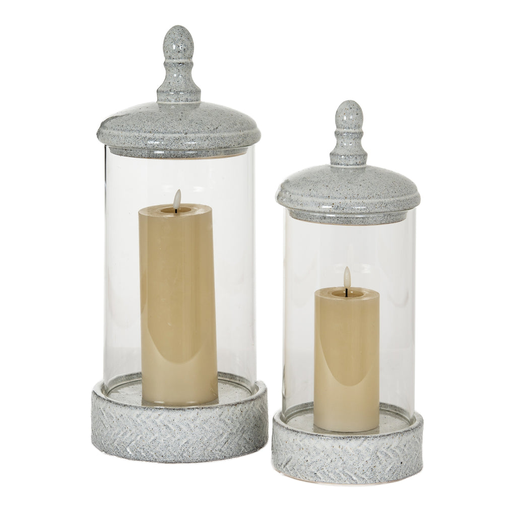 Sona Large Hurricane Lantern With Lid – alternate view 5