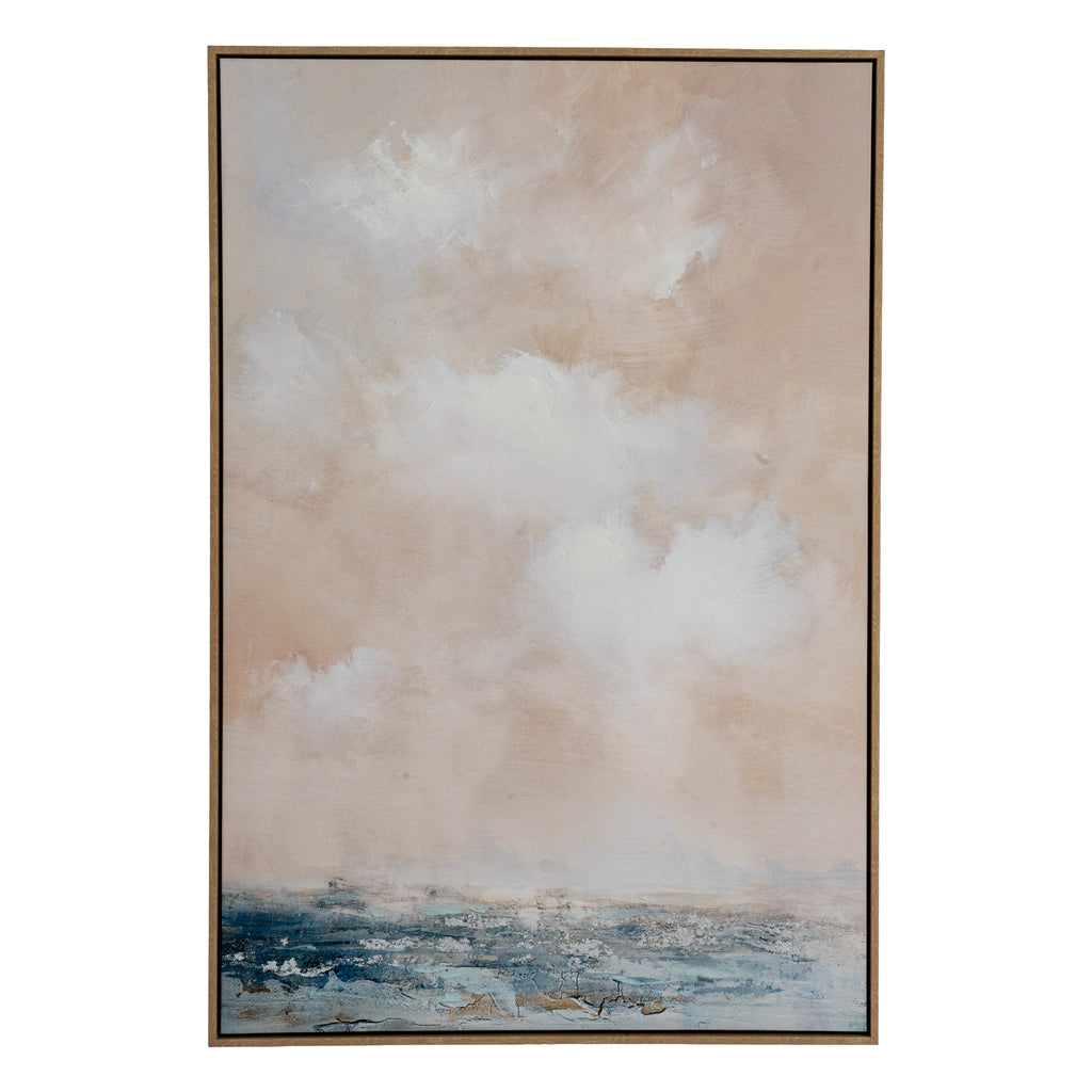 Stratos Hand Painted Canvas In Frame – alternate view 2