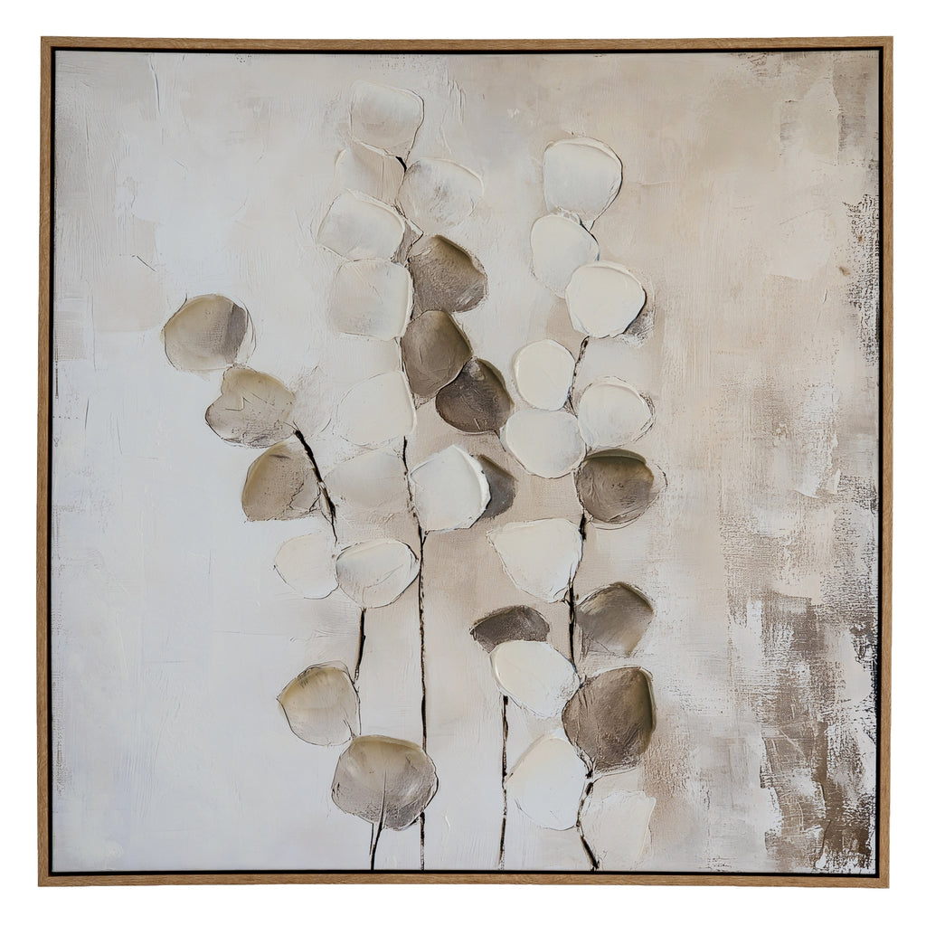 Mistora Hand Painted Canvas In Frame