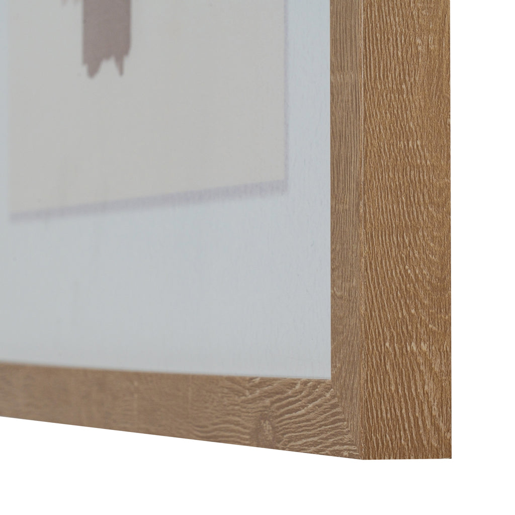 Tydis Art Mounted In Wooden Frame