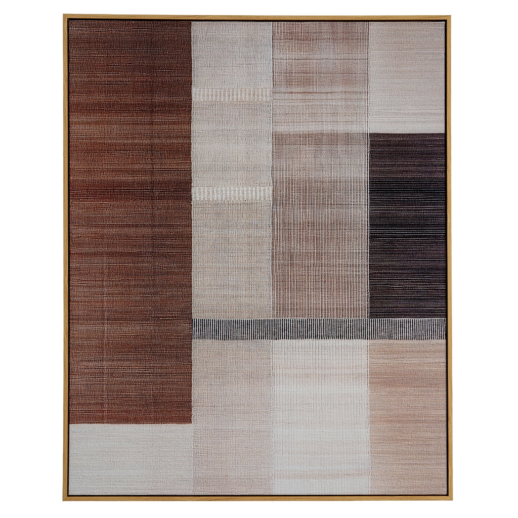 Ivora Hand Painted Canvas In Frame