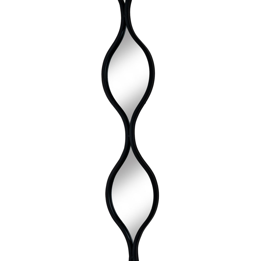 Decorative Hanging Black Mirror – alternate view 2