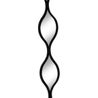 Decorative Hanging Black Mirror – alternate view 2