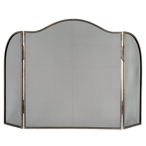 Antiqued Silver Large Fire Screen – alternate view 2