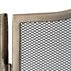 Antiqued Silver Fire Screen – alternate view 3