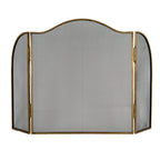 Antiqued Brass Large Fire Screen – alternate view 2
