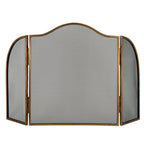 Antiqued Brass Fire Screen – alternate view 2