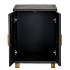 Lennox Black 2 Door Side Cupboard – alternate view 3