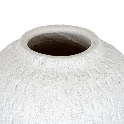 Ashen Medium Round Vase – alternate view 2