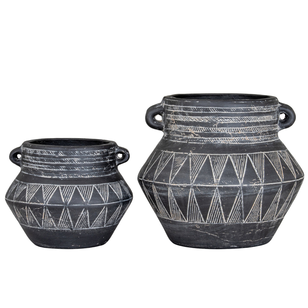Etched Collection Tall Pot With Handle – alternate view 4