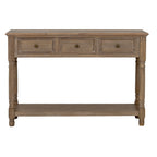 Delphine Collection 3 Drawer Console With Shelf