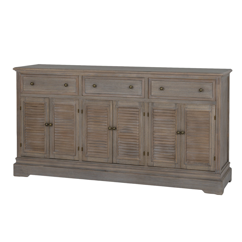 Delphine Collection 6 Door 3 Drawer Large Dresser Base