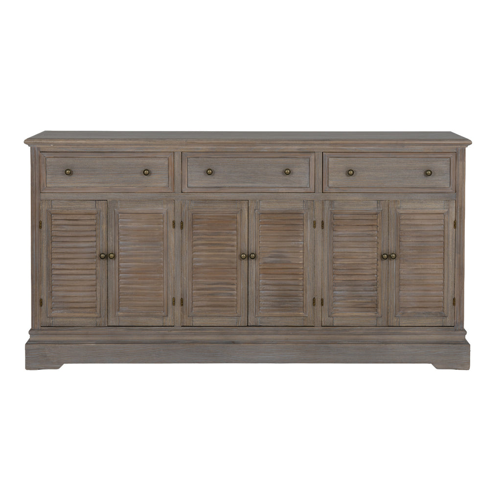 Delphine Collection 6 Door 3 Drawer Large Dresser Base