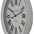 Hotel Paris White Clock With Glass – alternate view 2
