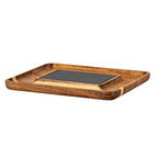 Acacia Serving Tray With Slate – alternate view 3