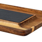 Acacia Serving Tray With Slate – alternate view 4