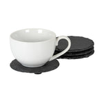 Set of Four Round Slate Coasters – alternate view 2