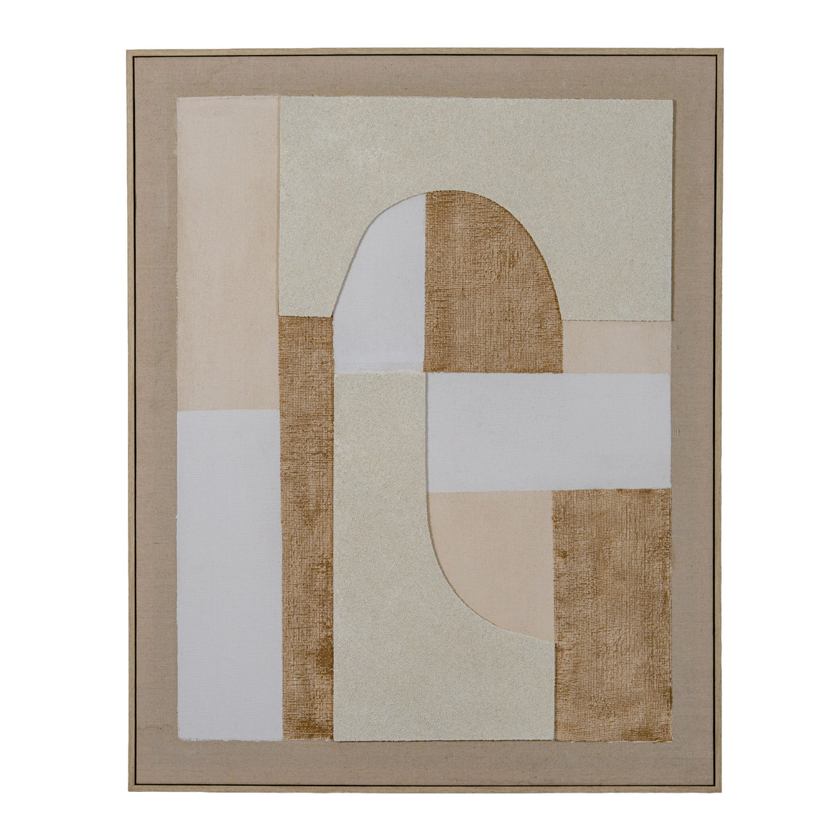 Portina Linen Textured Canvas in Frame – alternate view 2