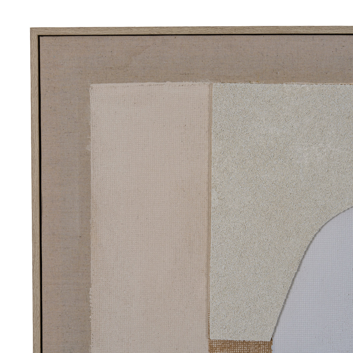 Portina Linen Textured Canvas in Frame – alternate view 3