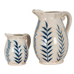 Large Blue Flora Olpe Jug Vase – alternate view 5