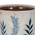 Small Blue Flora Planter Pot – alternate view 2