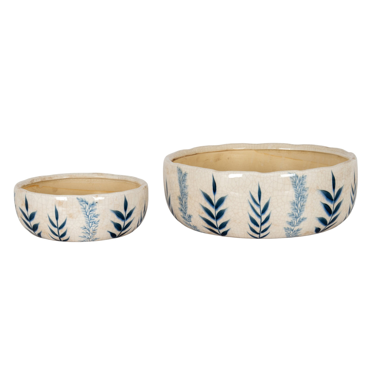Small Blue Flora Bowl Pot – alternate view 3