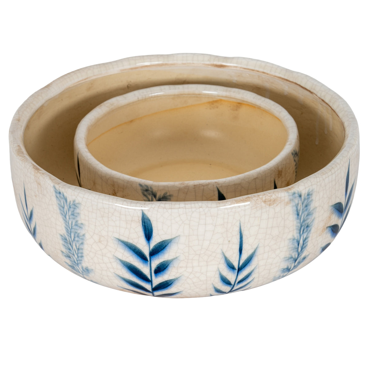 Small Blue Flora Bowl Pot – alternate view 4
