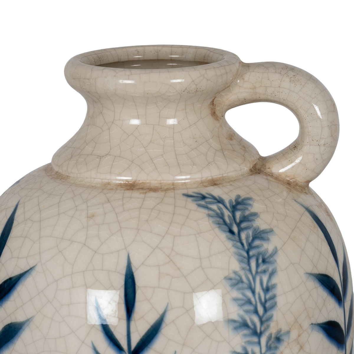 Blue Flora Amphora Jug Vase – alternate view 3