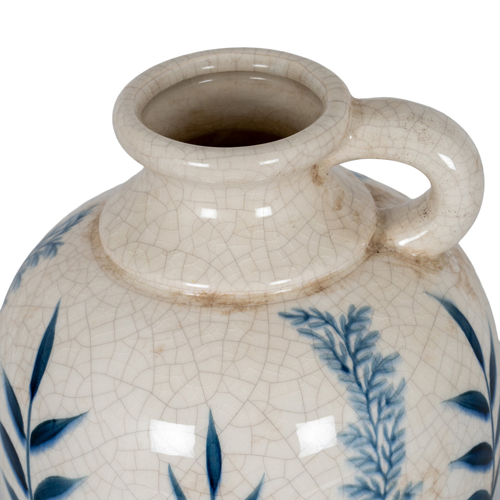 Blue Flora Amphora Jug Vase – alternate view 4