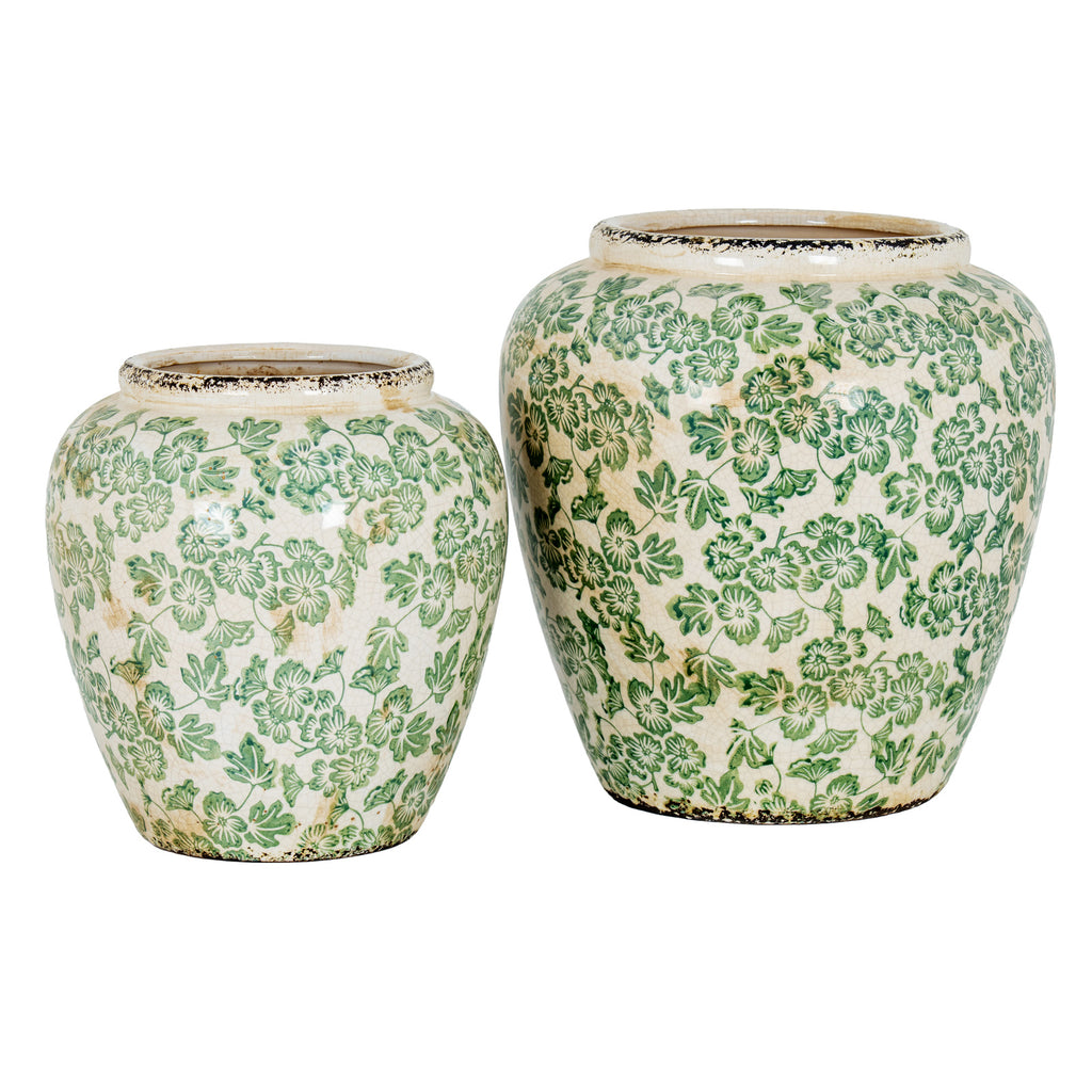 Large Green Clover Olpe Vase – alternate view 4