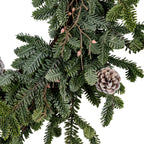 Woodland Pine Wreath With Pinecones – alternate view 3