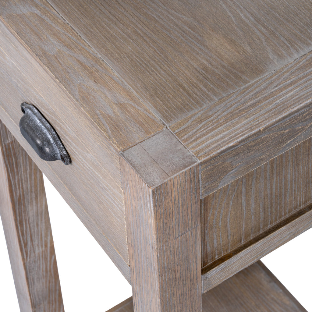 Haldon Collection Small 1 Drawer Lamp Table – alternate view 5