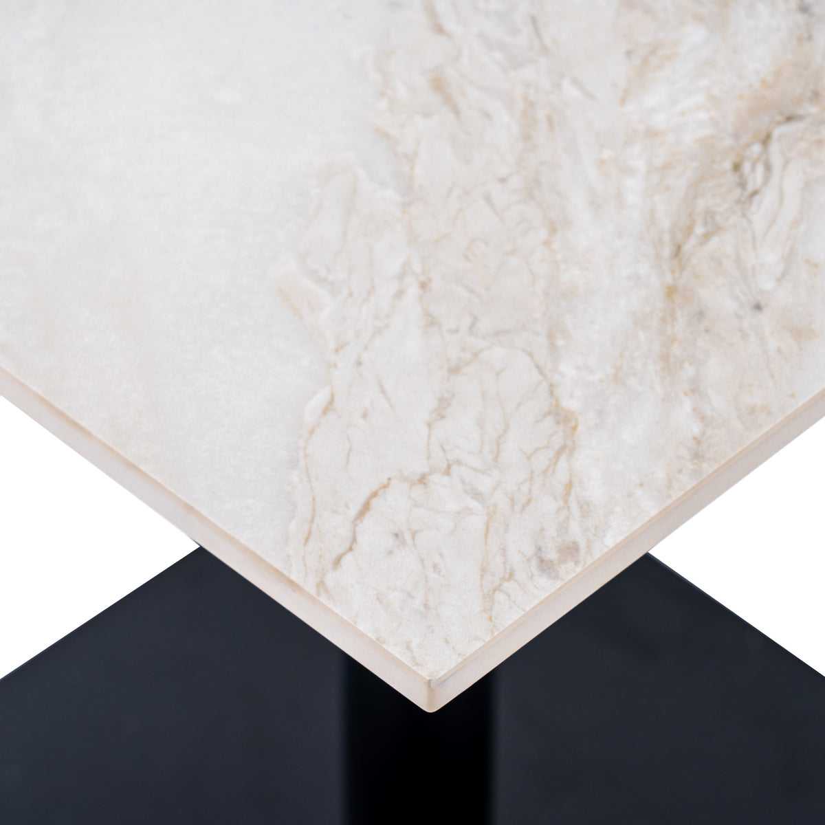 Romanby Stone Large Square Dining Table – alternate view 2