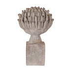Ferro Medium Artichoke on Plinth