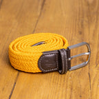 Yellow Recycled Woven Belt