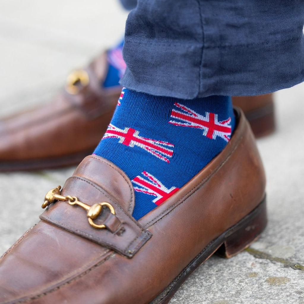Union Jack Bamboo-Blend Socks