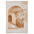 Milos Handpainted Canvas in Frame