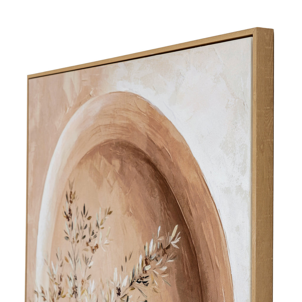 Siena Handpainted Canvas in Frame