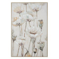 Poppy Meadow Handpainted Canvas in Frame