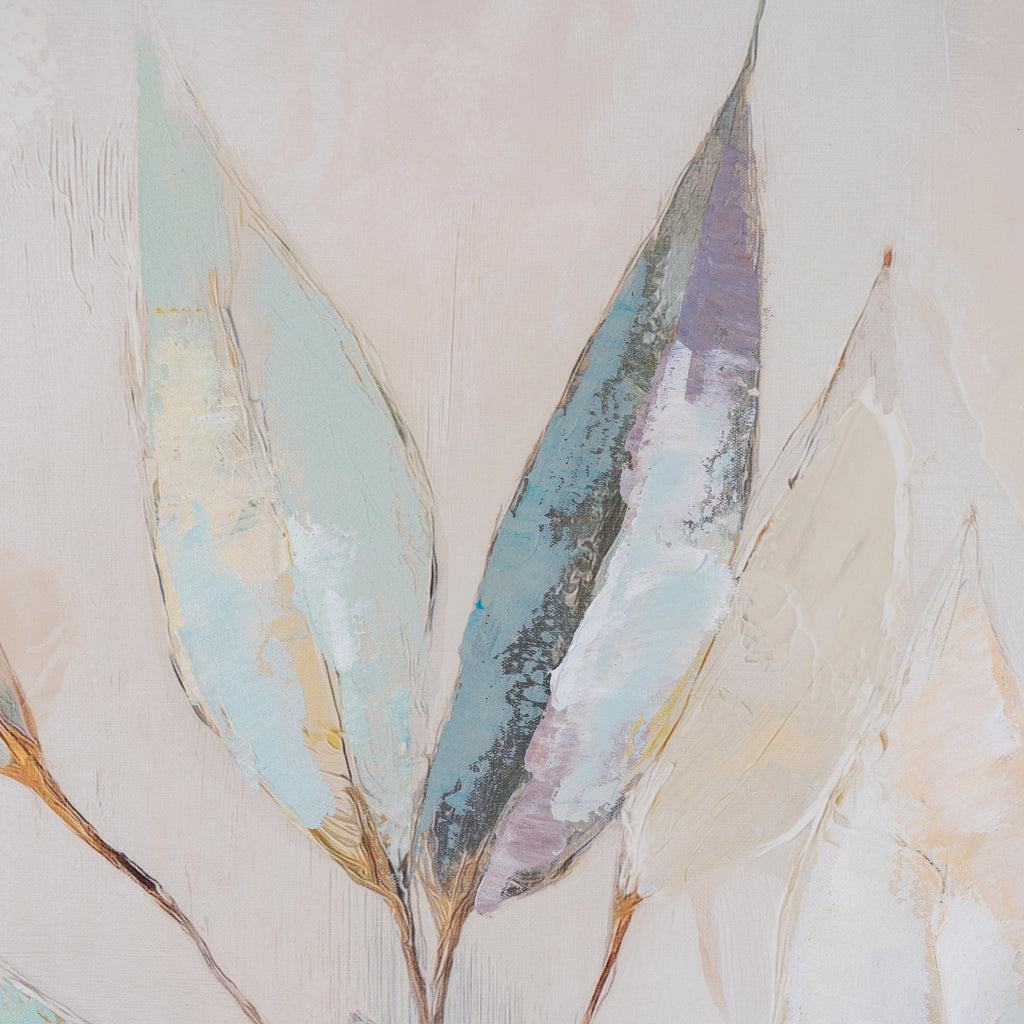 Willow Light Handpainted Canvas in Frame
