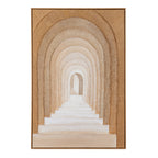Arcadia Oil on Canvas in Frame