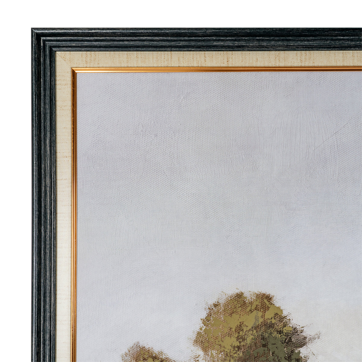 Spring Landscape Hand Painted Canvas in Classic Frame
