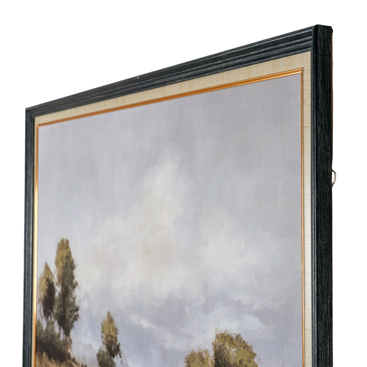 Spring Landscape Hand Painted Canvas in Classic Frame